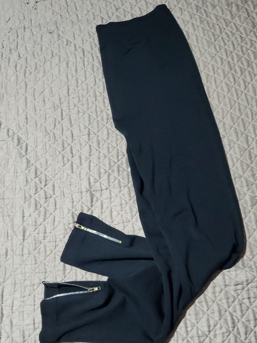 Ankle Zip Leggings Large Xl